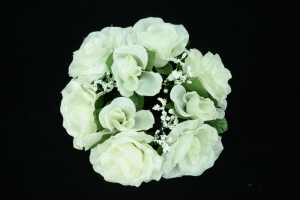 Cream Candle Ring for Pillar Candle (Lot of 1) SALE ITEM